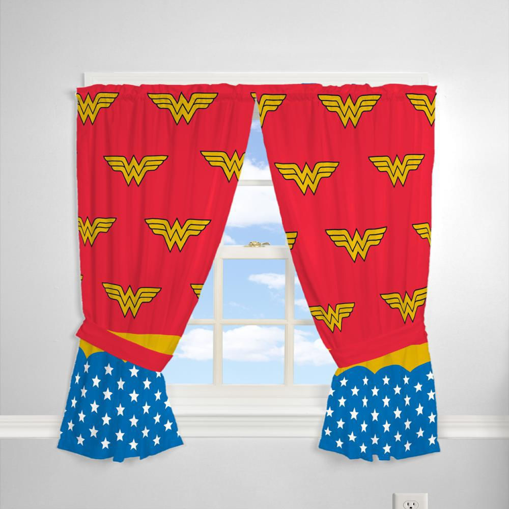 Cortinas Para Niños Mujer Maravilla
