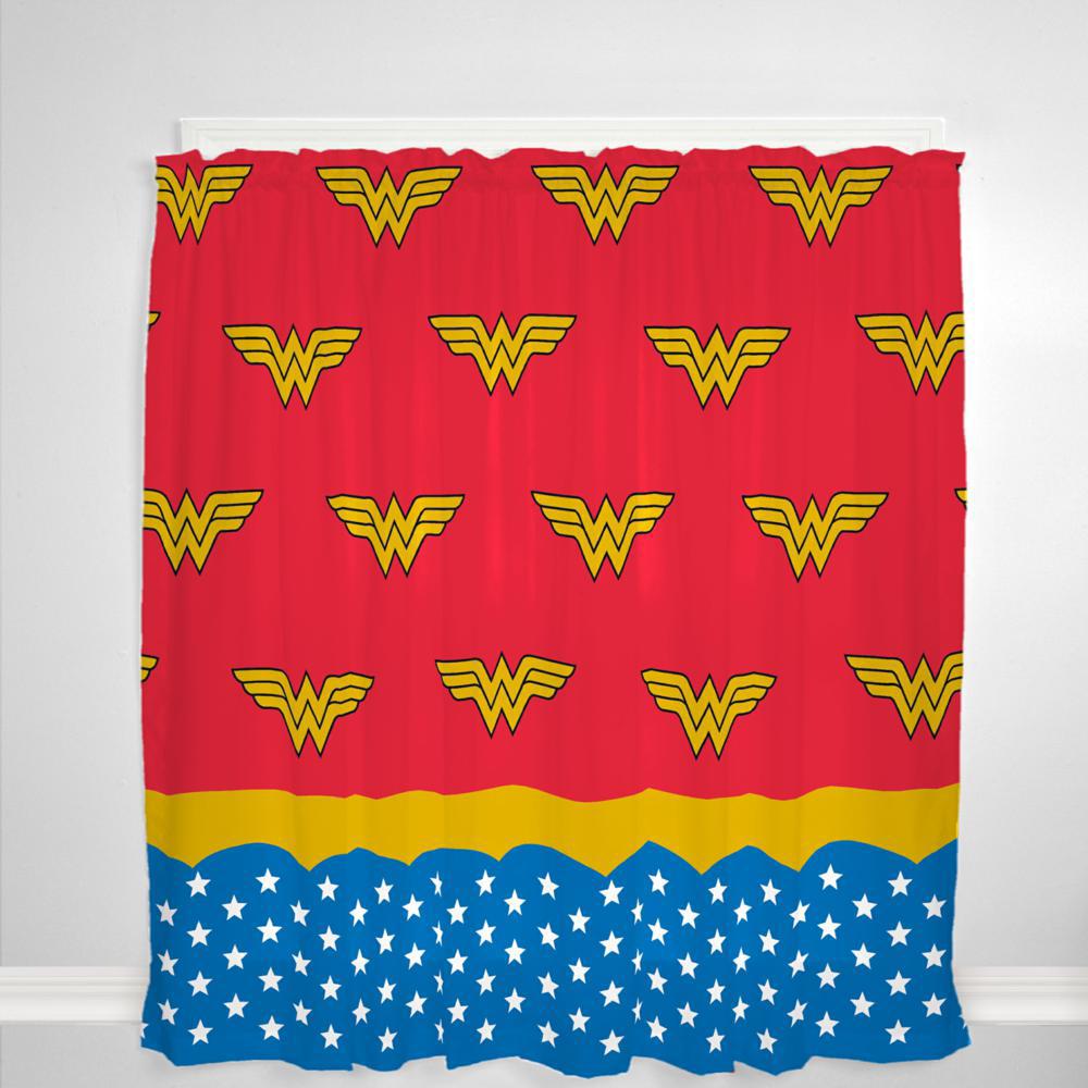 Cortinas Para Niños Mujer Maravilla img #2