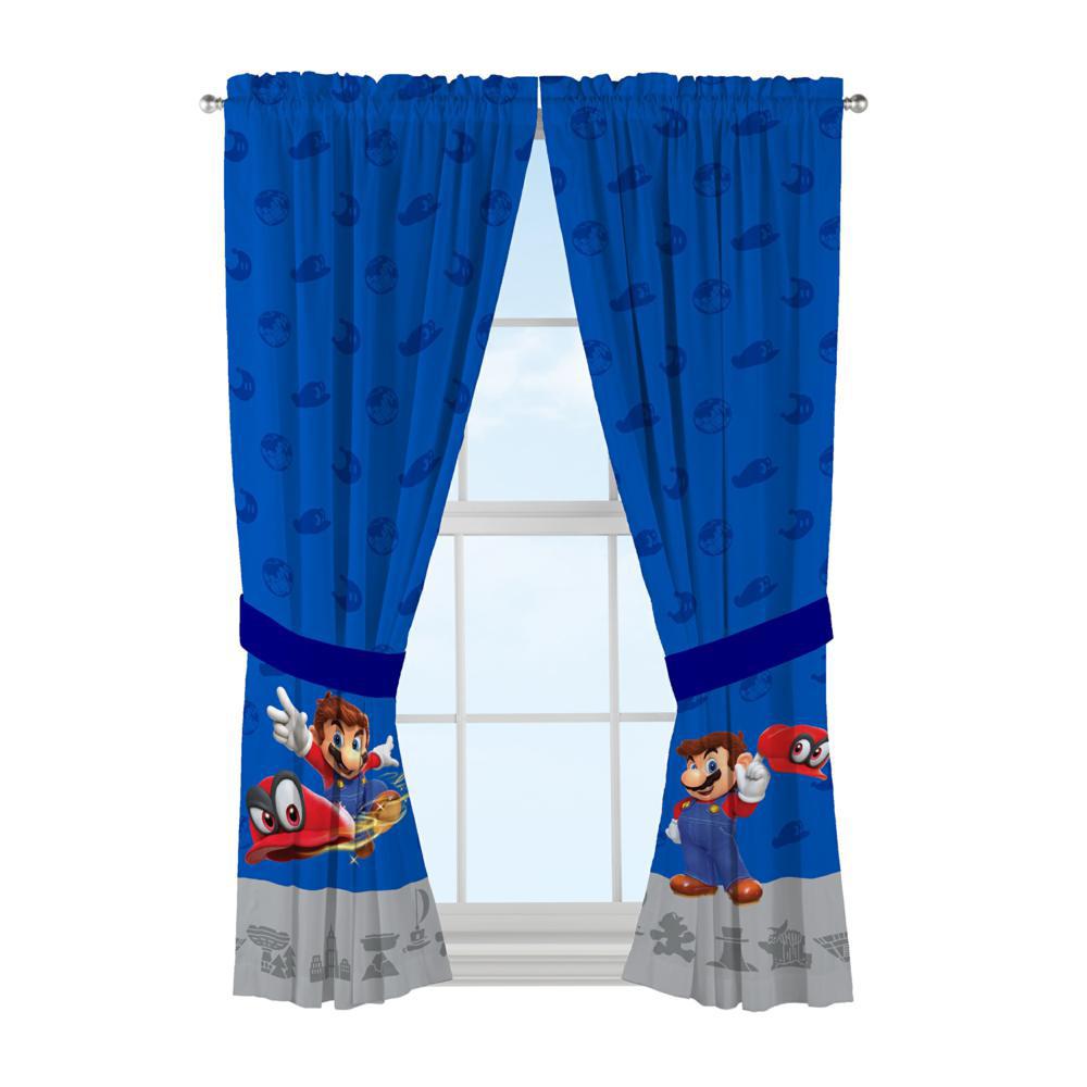 Cortinas Niños Originales Importadas Mario Bross