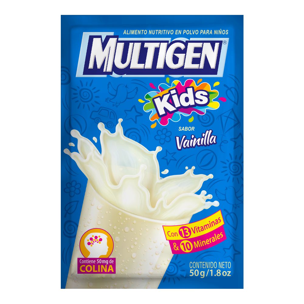 Complemento alimenticio niños vainilla x 50 g