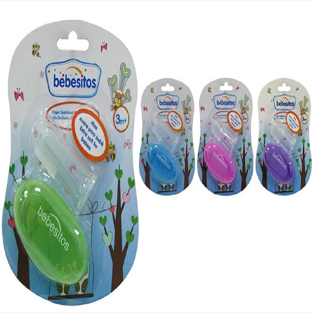 Cepillo dental de dedo (silicona) - Bebe Innova S.L