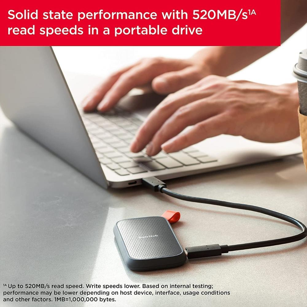 Disco Duro Solido Ssd Externo Portable Sandisk 1Tb 520Mb/S img #4