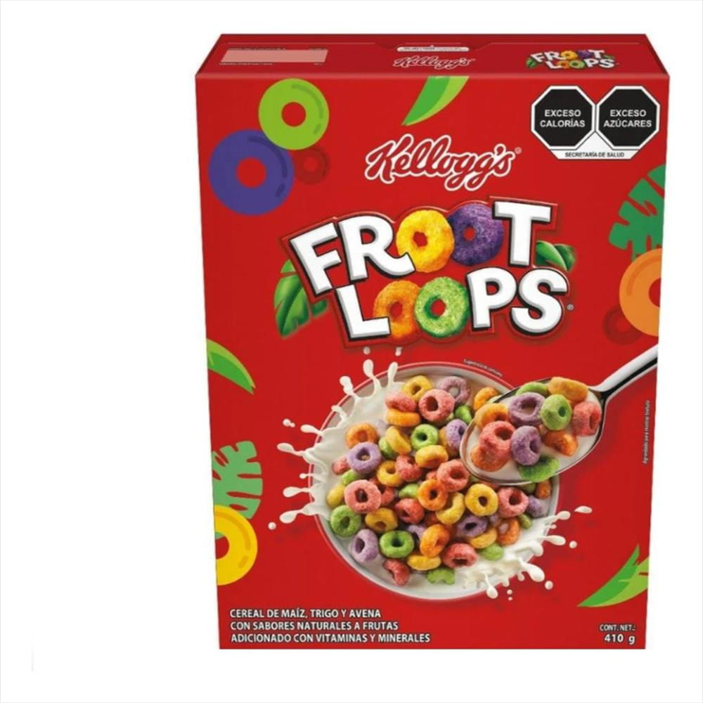 Cereal Kellogg's Froot Loops 410G img #1