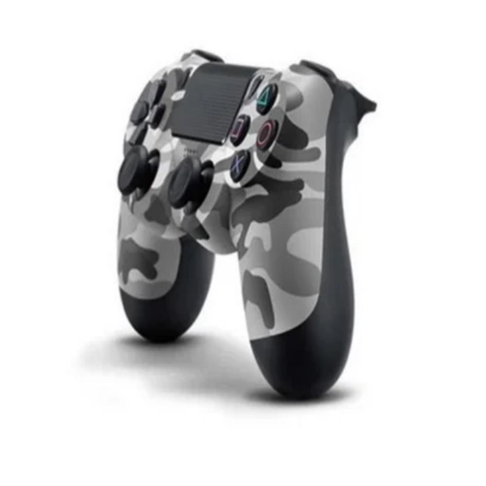 Mando PS4 Joystick Playstation 4 Gris Camuflado IMPORTADO