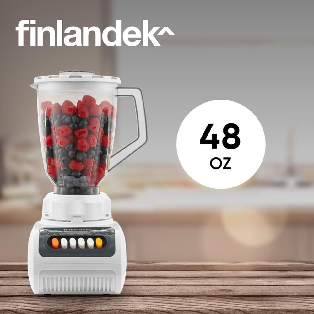 Licuadora 4 vl vaso plast bl FINLANDEK FI33121 img #5