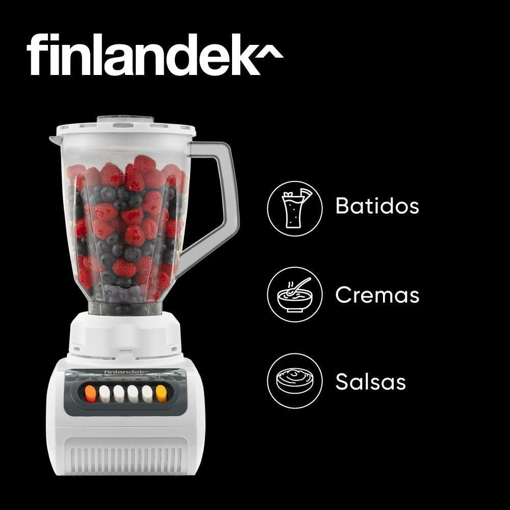 Licuadora 4 vl vaso plast bl FINLANDEK FI33121 img #6