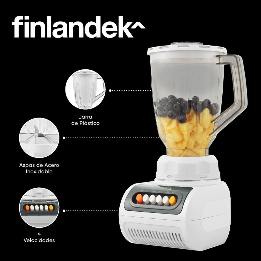 Licuadora 4 vl vaso plast bl FINLANDEK FI33121 img #8
