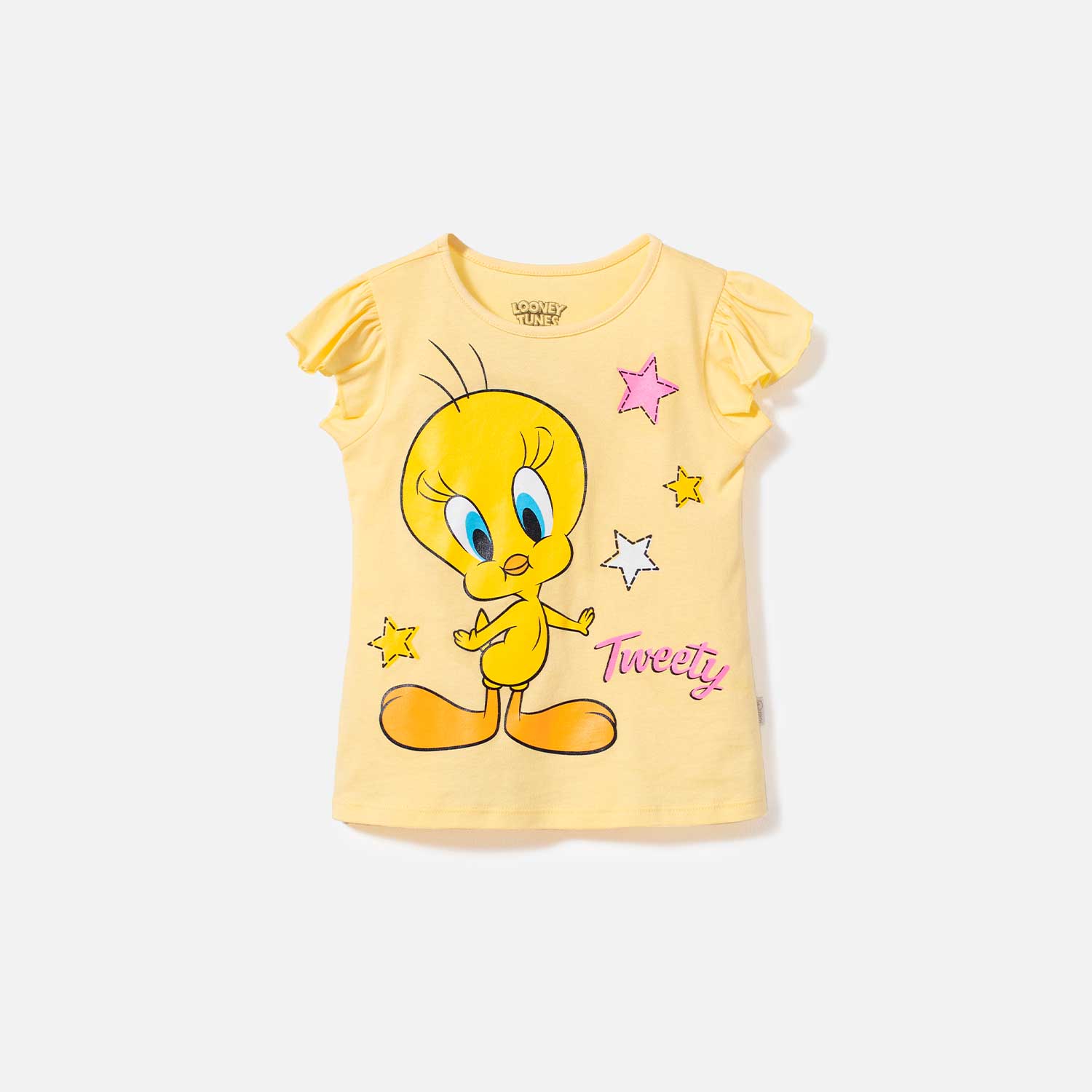 Camiseta de niña, manga corta lila de Mic - Tienda Online MIC