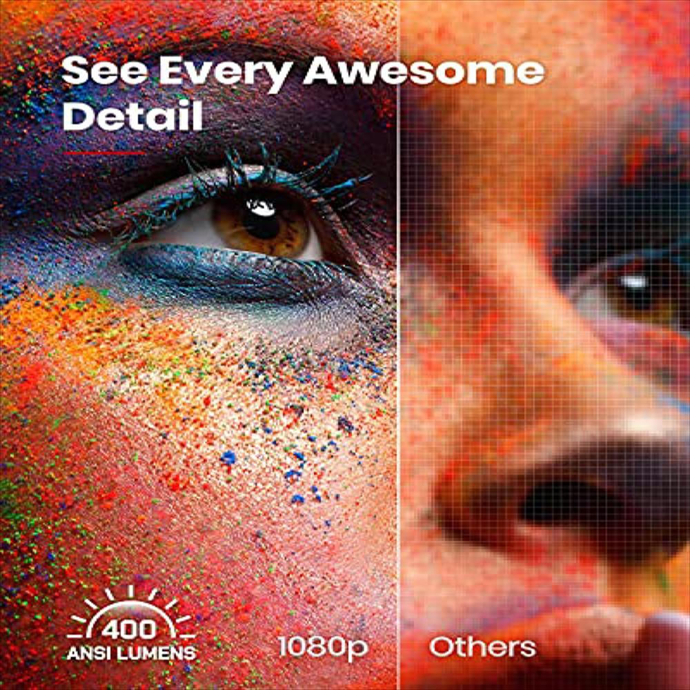 Proyector Inteligente Anker Nebula Solar Portátil 1080P Full Hd Compatible Con 4K Android Tv 9.0 Enfoque Automático img #3