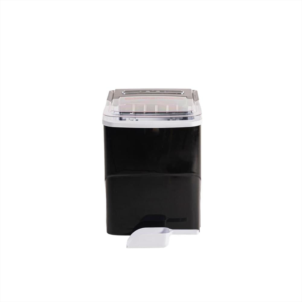 Fabricador De Hielo Capacidad 12Kg Hielera Acero Inoxidable Color Negra img #2