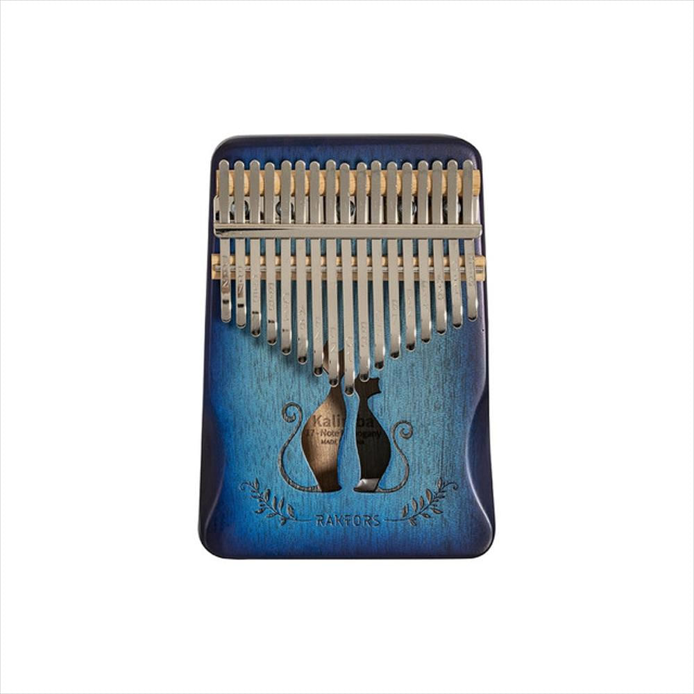 Kalimba De 17 Teclas Instrumento Musical Portatil Raktors Azul img #1