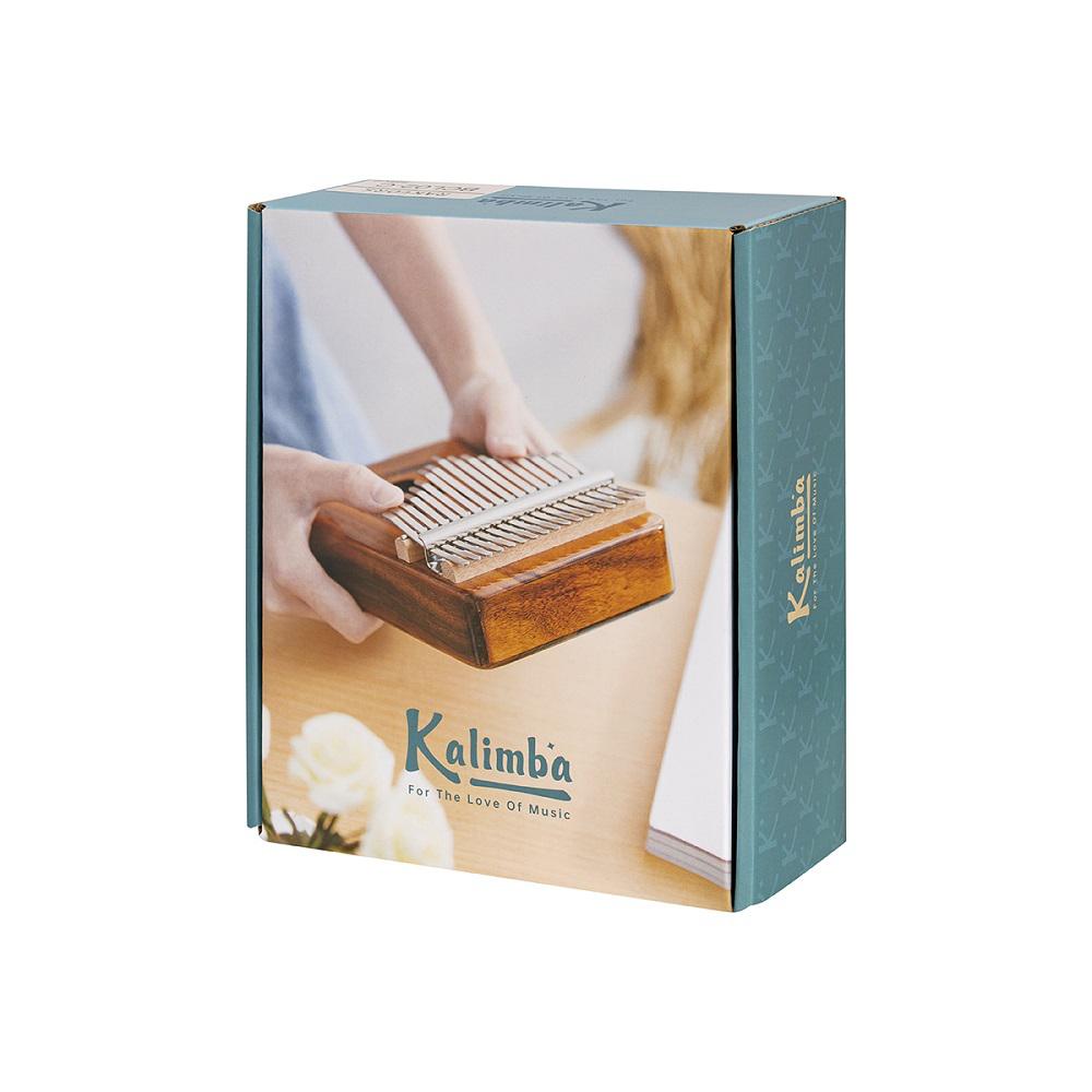 Kalimba De 17 Teclas Instrumento Musical Portatil Raktors Azul img #5