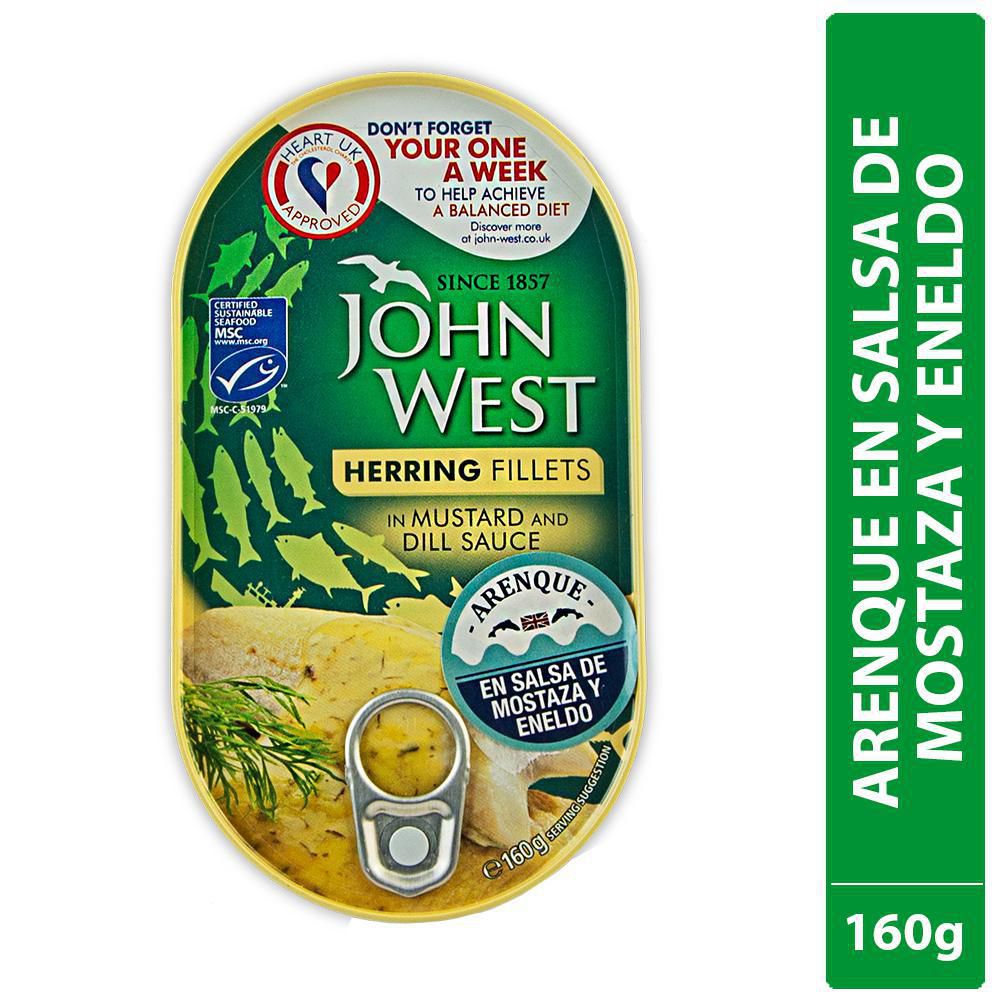 Arenque Mostaza Y Eneldo x 160 g