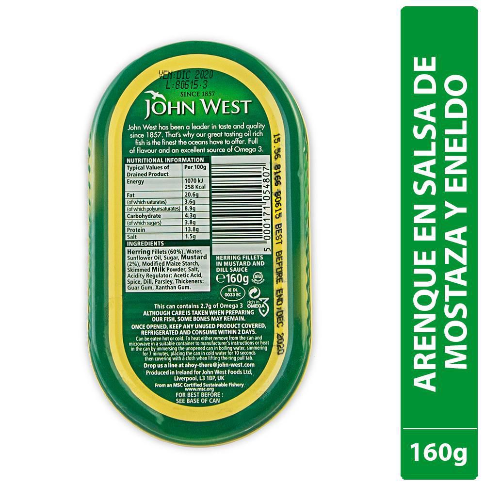 Arenque Mostaza Y Eneldo x 160 g img #2