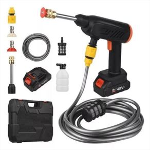Hidrolavadora Inalambrica Portatil Recargable 48V Carro Moto.