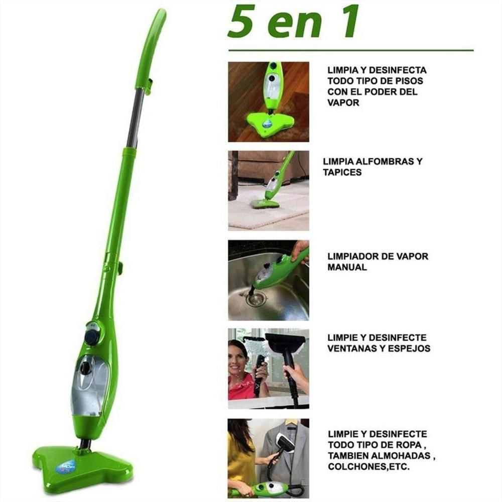Maquina De Limpieza A Vapor Trapero Desinfectante Limpiador Mop X5