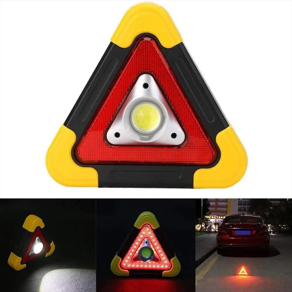 Linterna Amarilla Mano Piso Camping Emergencia Luz Lampara 6009T