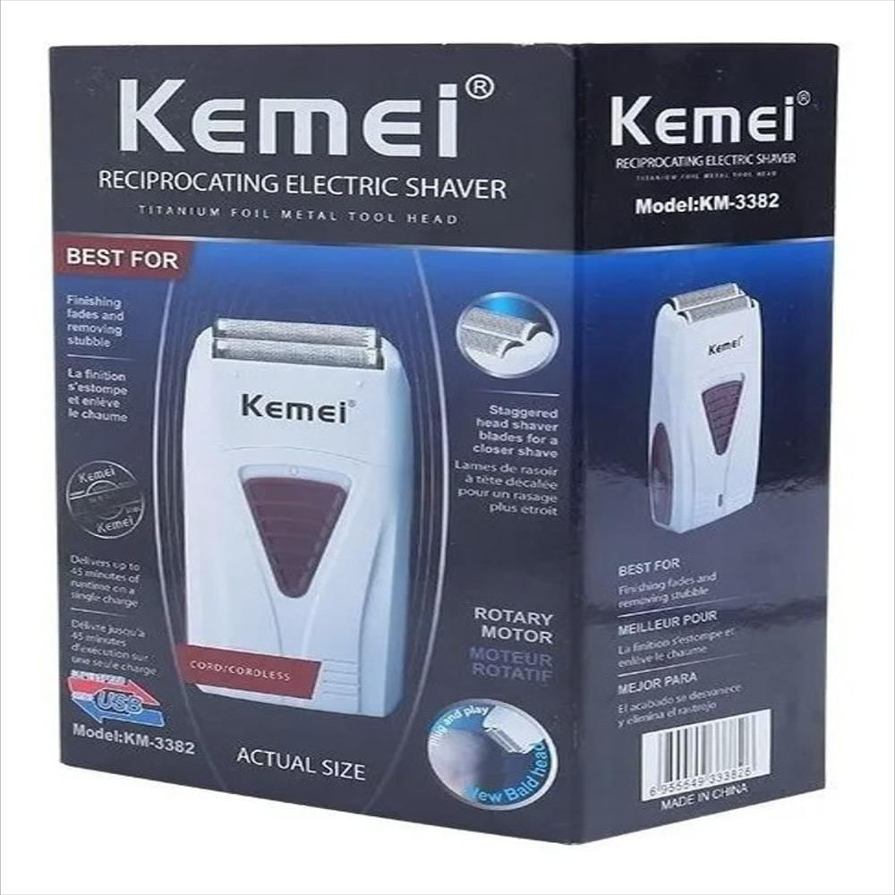 Maquina De Afeitar Shaver Kemei Km 3382