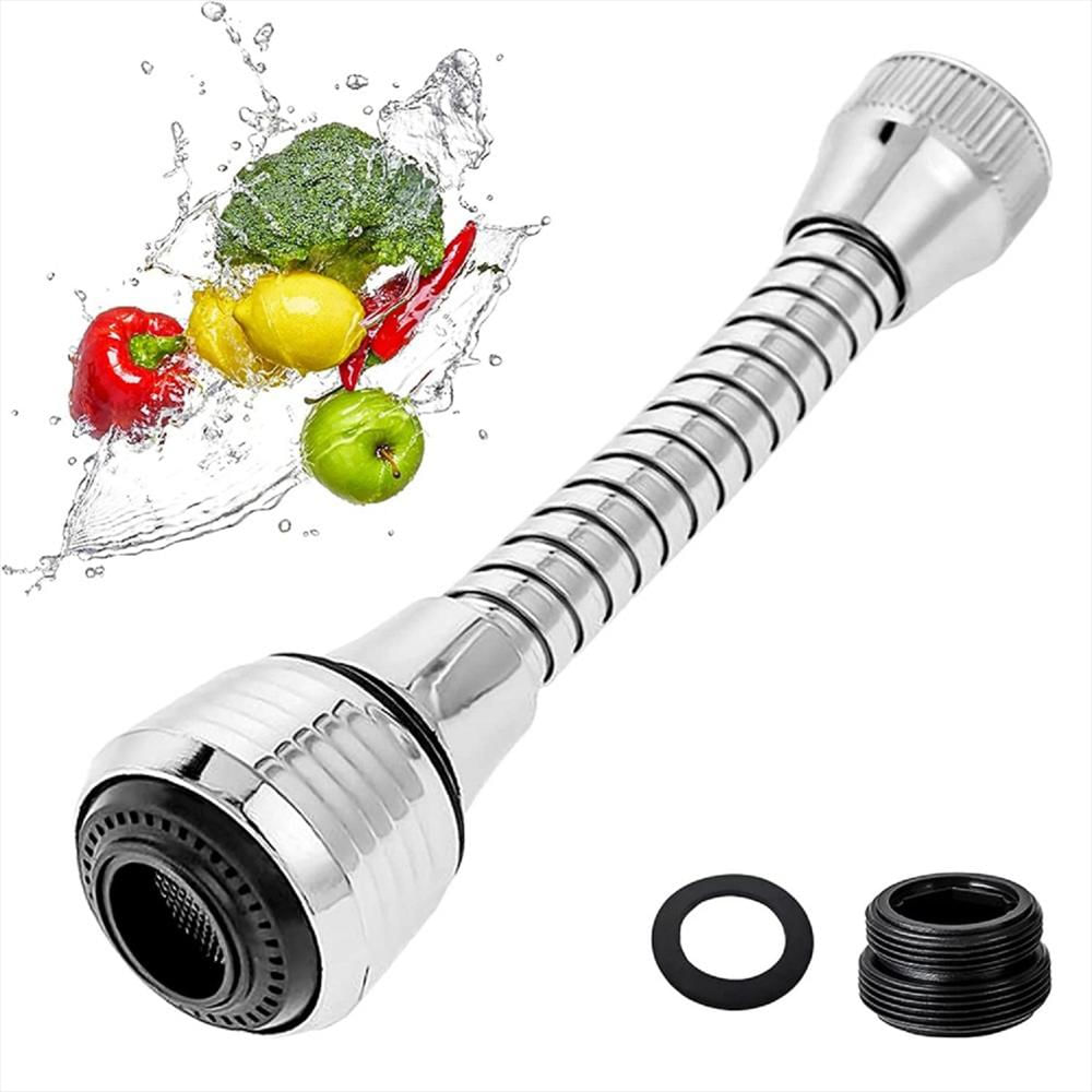 Grifo Extensor Ahorrador De Agua Giratorio Cocina Lavaplatos