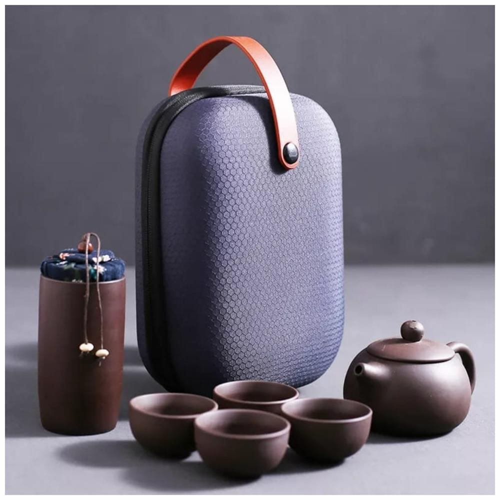 Set Tradicional Japones Para Tomar Sake O Té Con Estuche