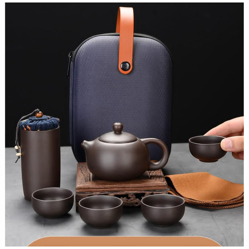 Set Tradicional Japones Para Tomar Sake O Té Con Estuche img #2