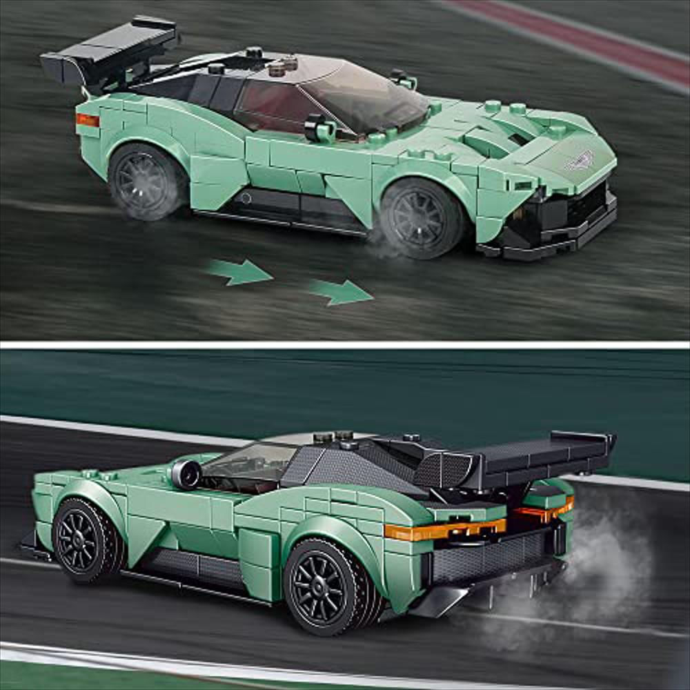 Set Construcción Mould King 369 Piezas Auto De Carreras Speed Champion Modelo 27009 Con Vitrina img #4