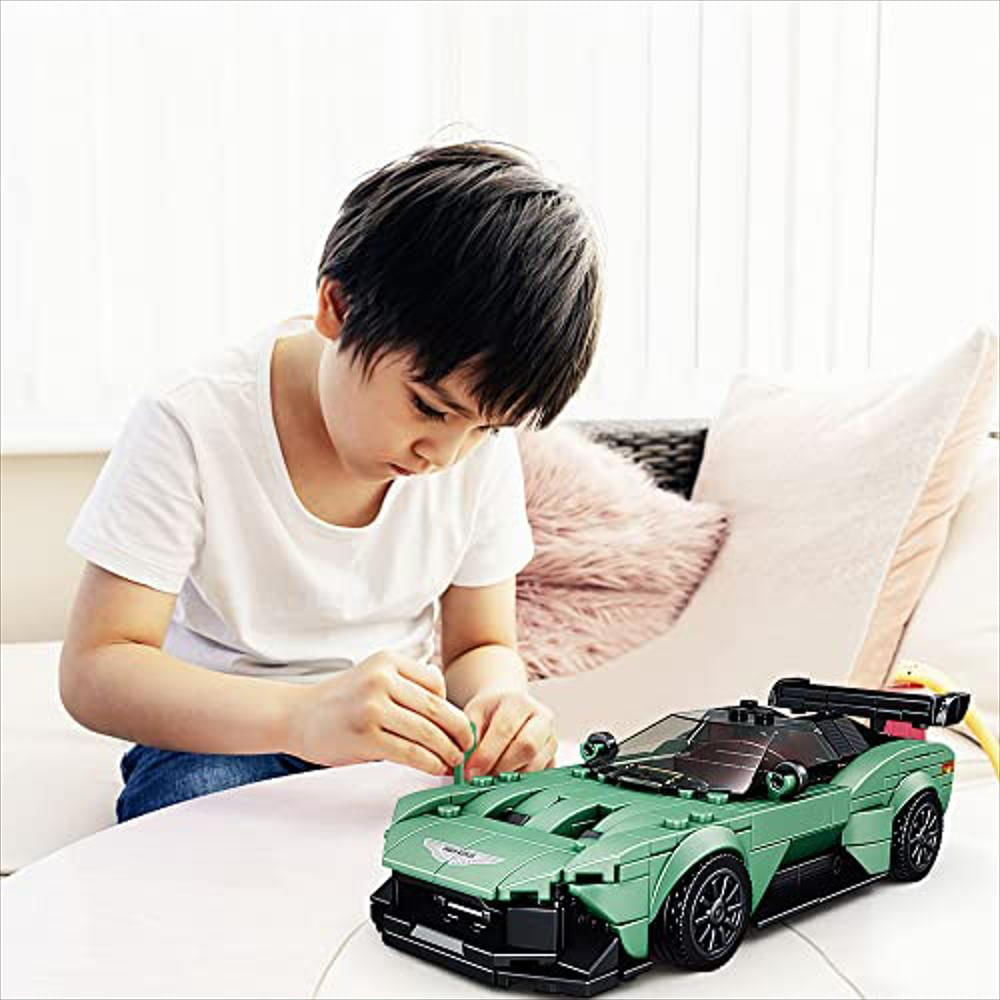 Set Construcción Mould King 369 Piezas Auto De Carreras Speed Champion Modelo 27009 Con Vitrina img #5