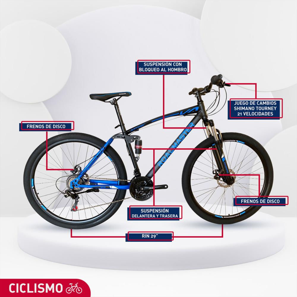 Bicicleta roadmaster jumper online rin 29 doble suspensión