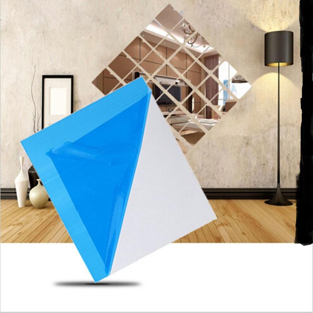 5 Espejos Hexagonales Vinilo Decorativo Adhesivo Pared 18*16