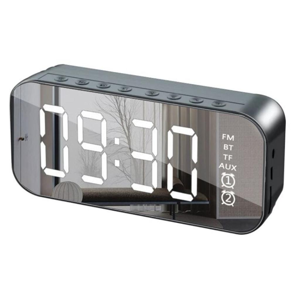 Radio Reloj Despertador Parlante Bluetooth Alarma FM MP3 K12