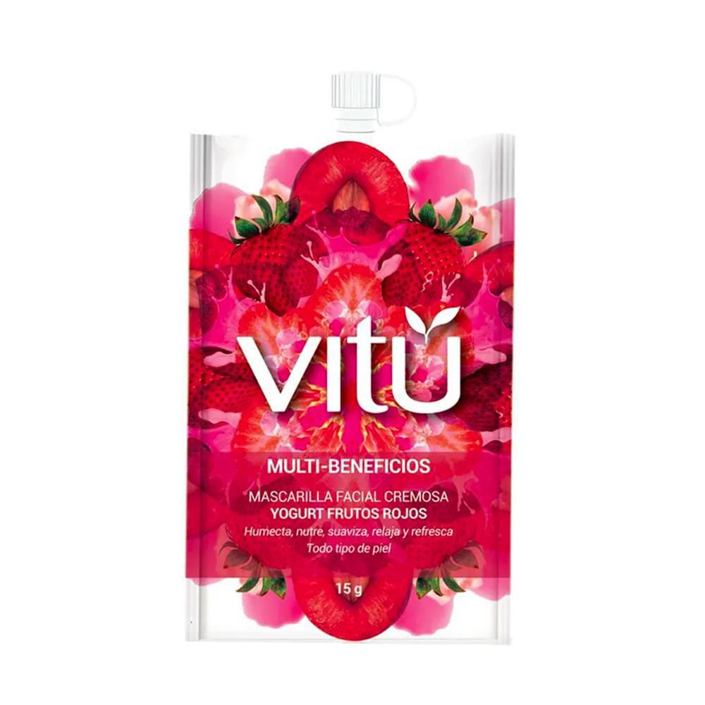 Mascarilla Frutos Rojas VITU 15 ml