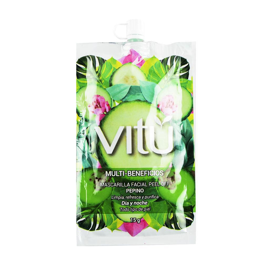MASCARILLA PEPINO SACHET VITU 15 gr