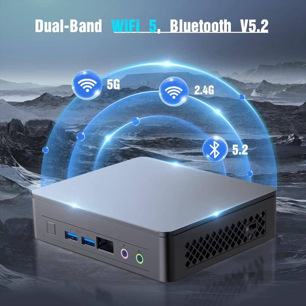 Computador Mini Pc Gamer Intel Nuc 11 Atlas Canyon Con Intel Celeron N5105, Ram Ddr4 De 16 Gb Y Ssd Pcle De 512 Gb 4K Uh img #2