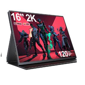 Monitor Portátil Uperfect 16 Pulgadas 2K Qhd 120Hz 1600Px
