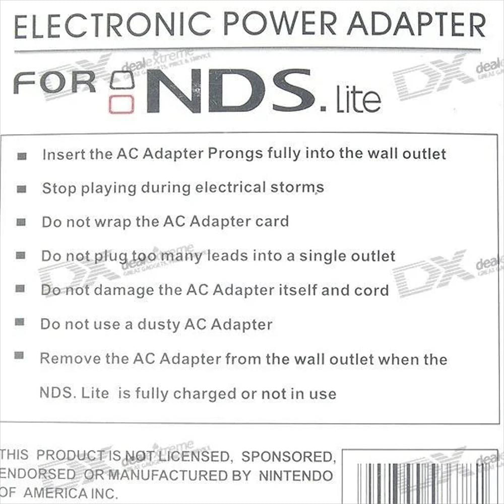 Cargador De Energia Nintendo Ds Lite img #3