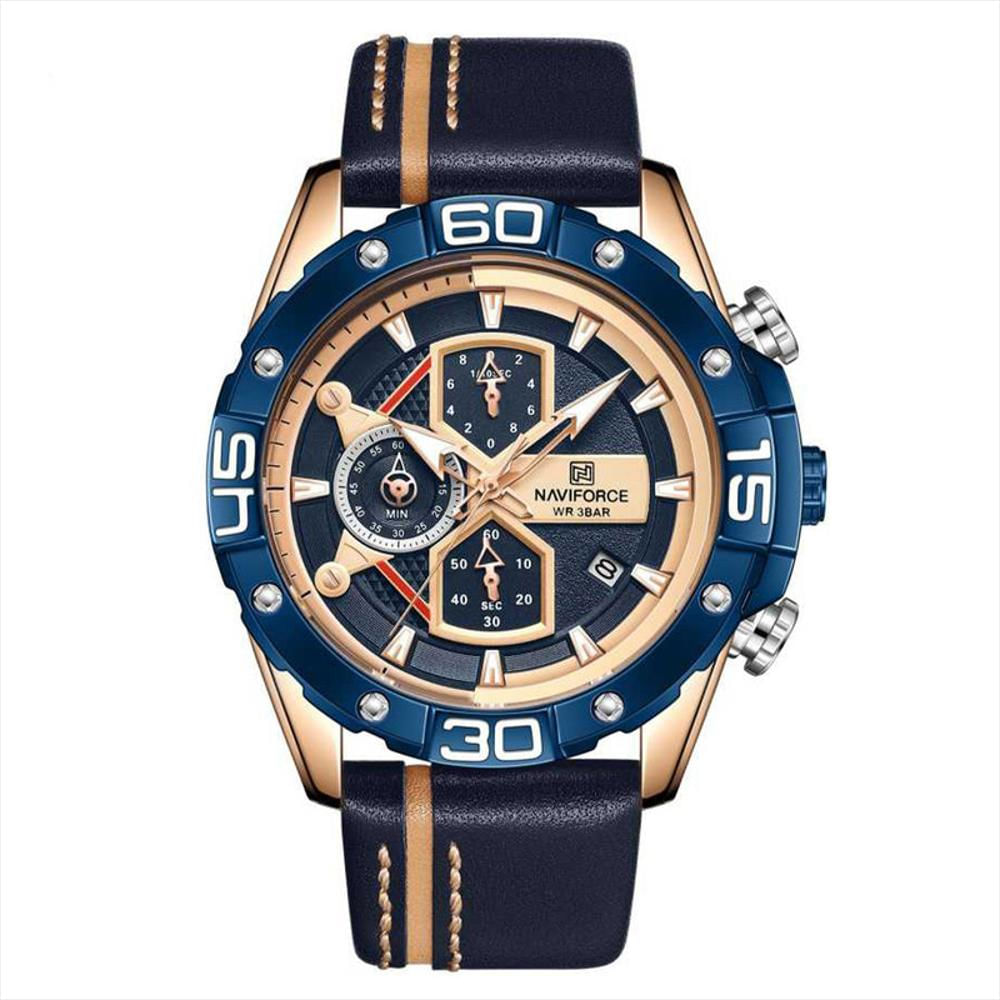 Reloj Naviforce Nav 63 Moca Azul Cobrizo img #1