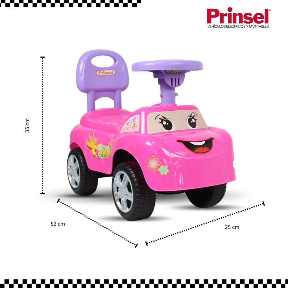 CARRITO CORREPASILLOS PARA NIÑOS MUSICAL PINK PRINCESITA