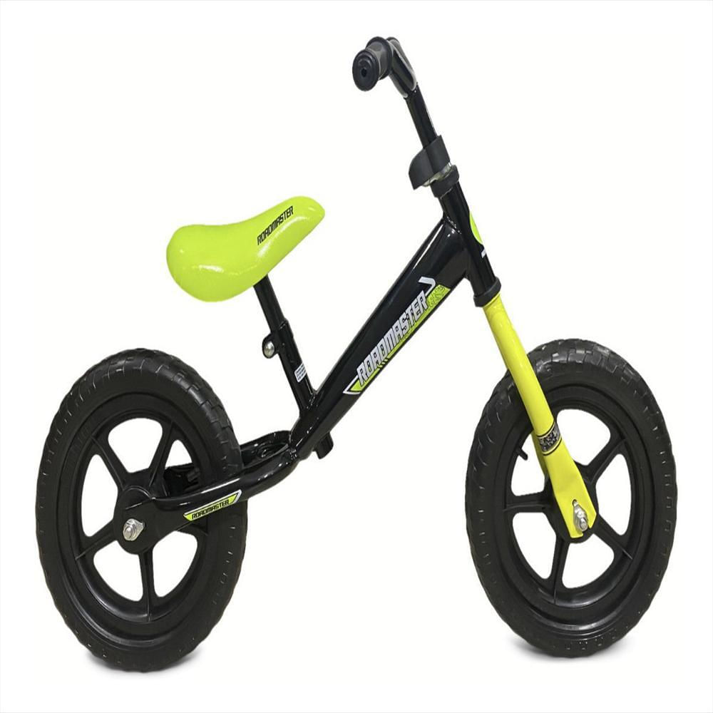 Bicicleta De Impulso Infantil Freno Con Pie Rin 12 Color Negro Amarillo img #1