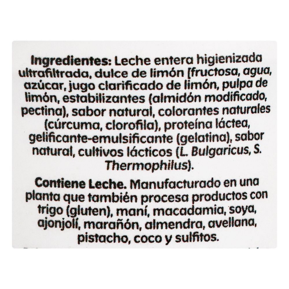 Yogurt Griego Mezcla Limon ALPINA 141 ml img #2