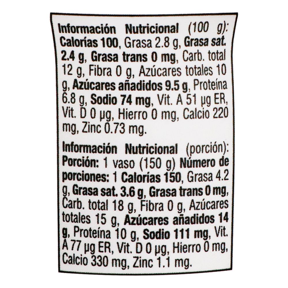 Yogurt Griego Mezcla Limon ALPINA 141 ml img #3