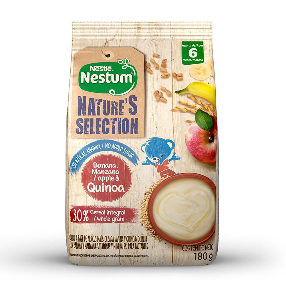 Cereal Infantil Banano Manzana NESTUM 180 gr