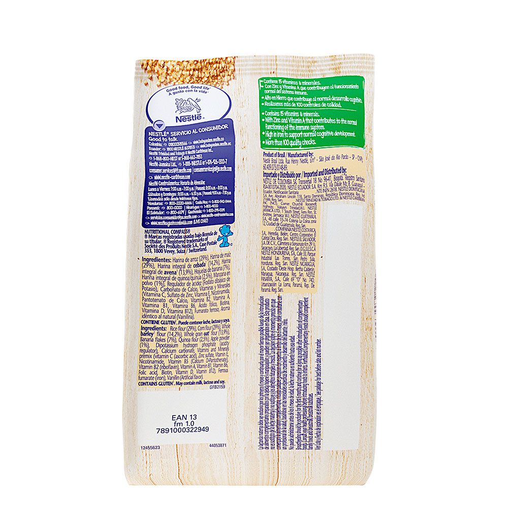 Cereal Infantil Banano Manzana NESTUM 180 gr img #2