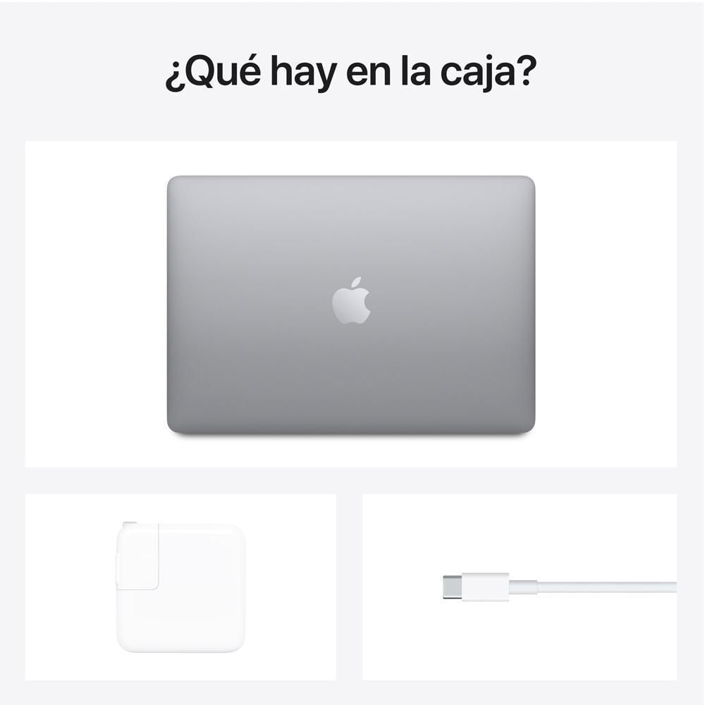 Macbook Air Chip M1 Con Cpu 8C Y Gpu 7C 256Gb Gris Espacial img #3