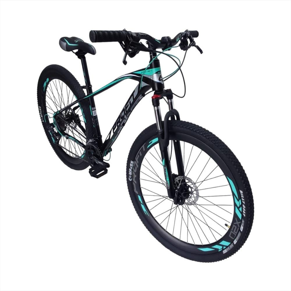 Bicicleta Rin 29 Profit X20 Max Mtb Alum 27 Vel Hidraulica Turquesa