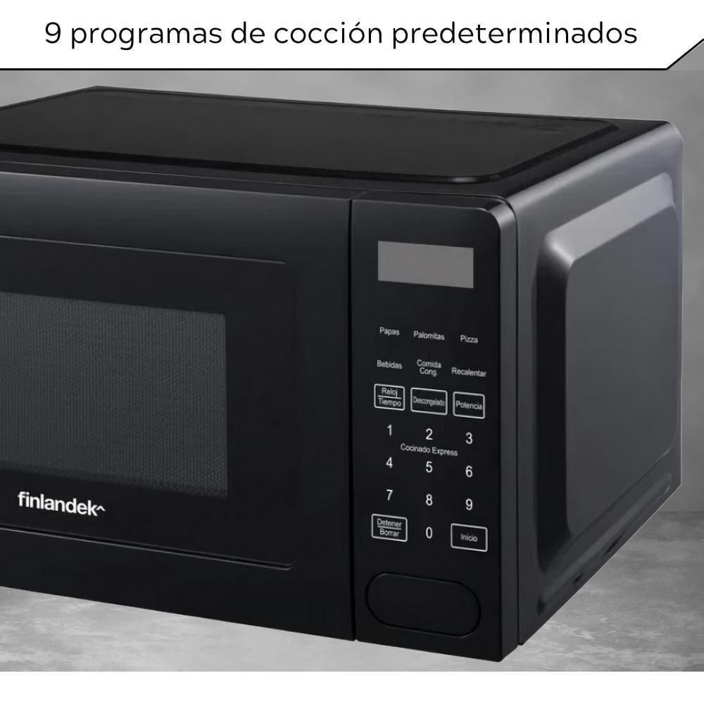 Microondas de 20 litros Negro – GRS Electrodomésticos HN504