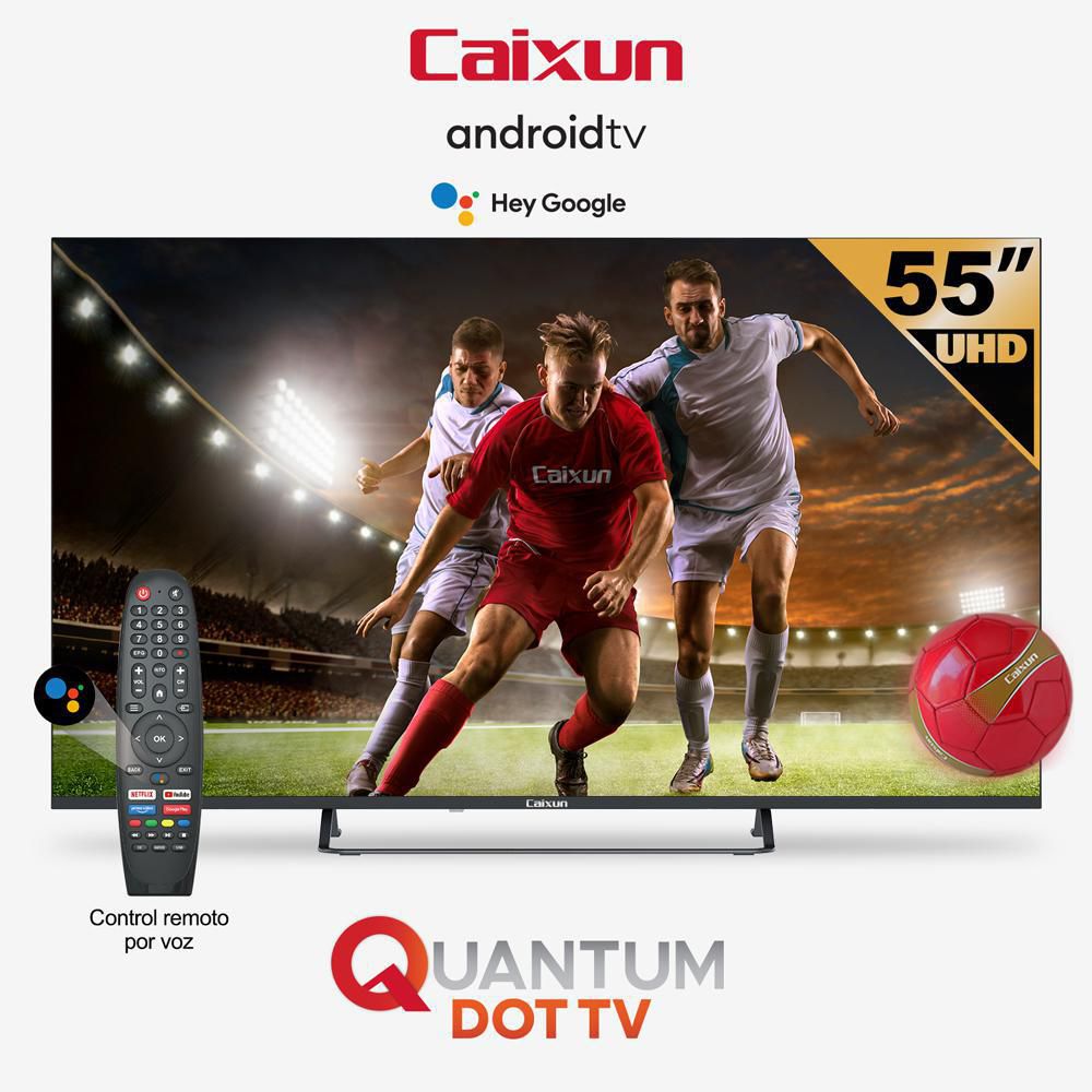 Televisor Caixun 50 pulgadas UHD Smart Tvv Google