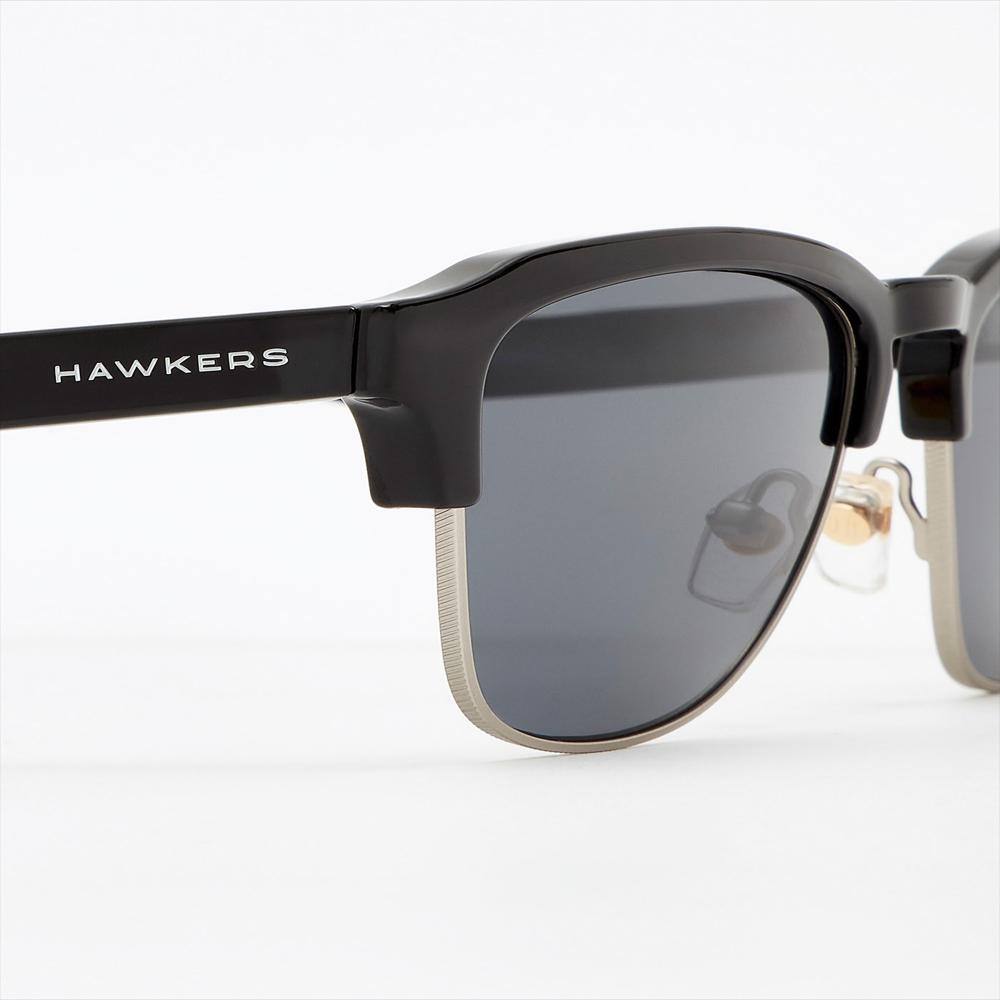 Gafas De Sol Hawkers Polarizadas New Classic Hombre Y Mujer Plata/Negro img #3