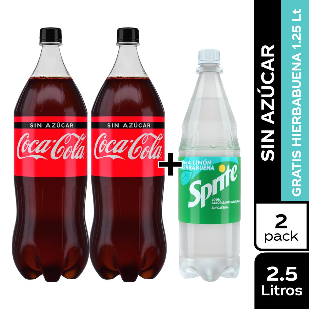 DUO PACK SIN AZUCAR + SPRITE