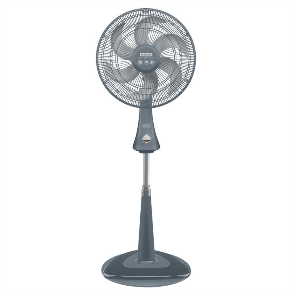 Ventilador Samurai 2 En 1 Comfort Maxx Gris img #4