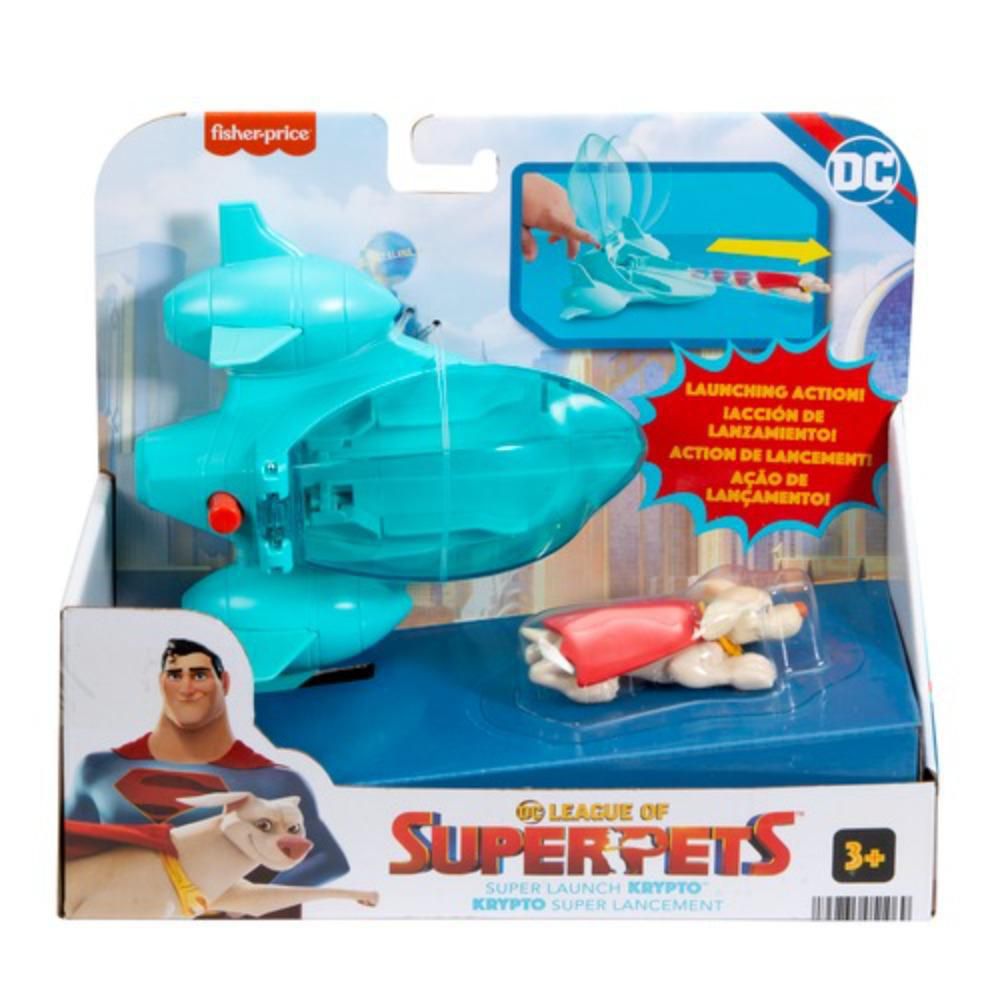 Vehículo Lanzador Krypto FISHER PRICE HGL18